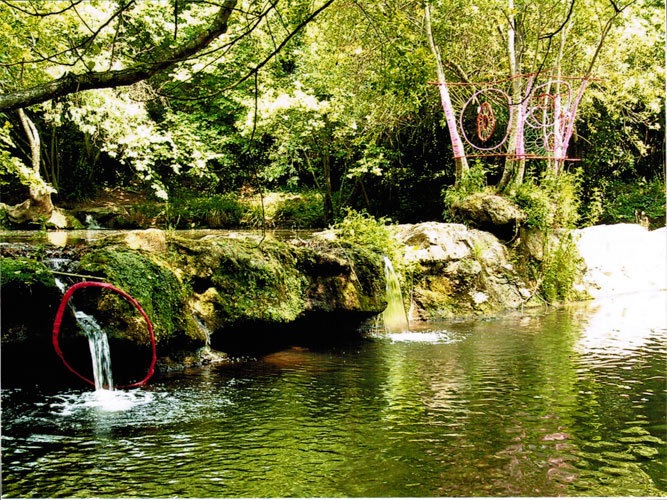 installation au bord de la brague à biot 06 en 2006