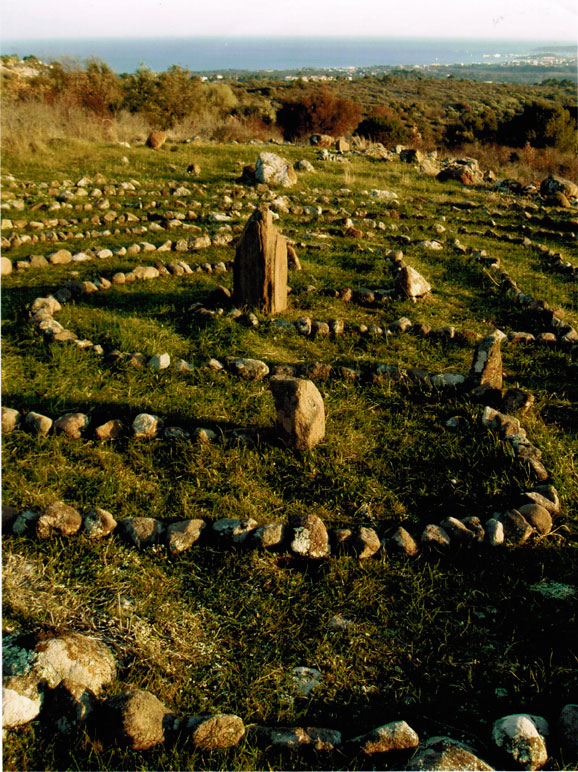 labyrinthe sur les hauteurs de biot 06